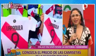 Perú vs Colombia: a pocas horas del partido aumenta demanda de camisetas de la bicolor