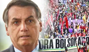 Brasileños quiere llevar a Jair Bolsonaro a un juicio político