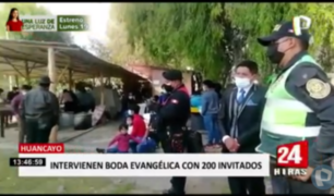 Huancayo: intervienen 'matrimonio COVID'