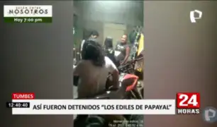 Tumbes: detienen a presuntos integrantes de banda liderada por exalcalde