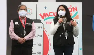 Covid-19: premier Violeta Bermúdez asegura que Vacunatón está dando resultados muy positivos