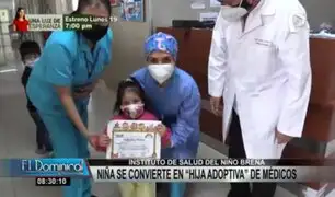 INSN Breña: médicos y enfermeras se convierten en “padres adoptivos” de niña