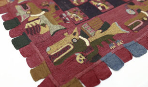 Tras 90 años retornaron al país valiosos textiles Paracas que fueron retirados ilegalmente