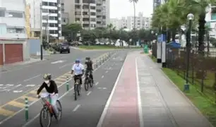 Mejoran ciclosenda del Parque Bicentenario para evitar accidentes entre ciclistas y peatones