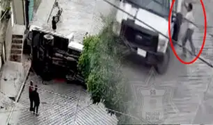 ¡Sorprendente! camión aplasta a hombre, pero sobrevive al accidente