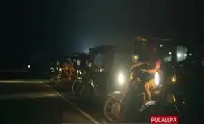 Ucayali: mototaxistas iluminan pista de aterrizaje y logran que mujer sea evacuada en avioneta