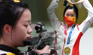 Tokio 2020:  La primera medalla de oro la obtuvo la tiradora Qian Yang de China