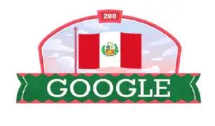 Fiestas Patrias: Google celebra el Bicentenario del Perú con 'doodle'
