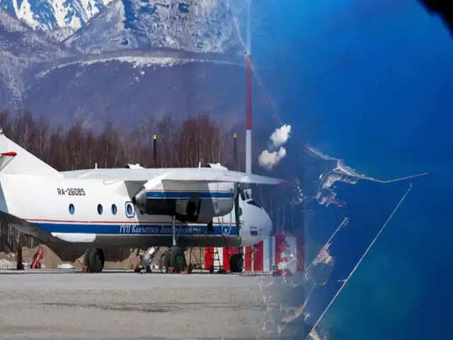 Avión ruso con 28 personas se estrella en la península de Kamchatka