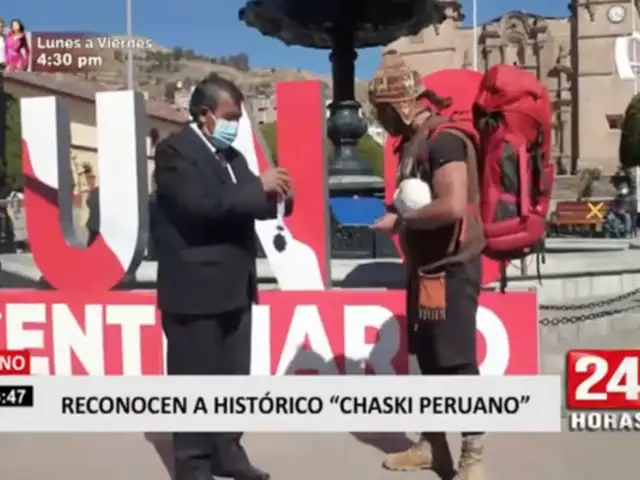 Puno: reconocen a chasqui peruano que cubre ruta del Qhapaq Ñan