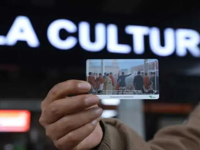 Línea 1 del Metro de Lima: lanzan tarjetas conmemorativas por el Bicentenario del Perú