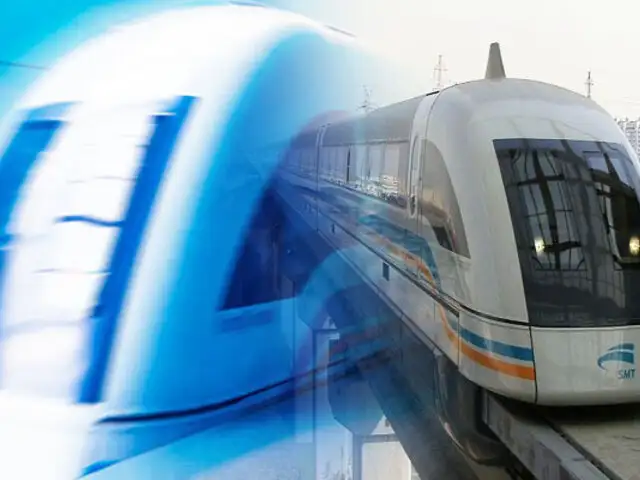 Este es el tren más rápido del mundo y funciona con levitación magnética