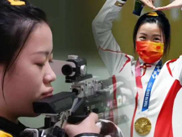Tokio 2020:  La primera medalla de oro la obtuvo la tiradora Qian Yang de China