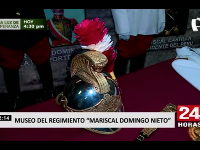 Conozca el museo del Regimiento de Caballería Mariscal Domingo Nieto