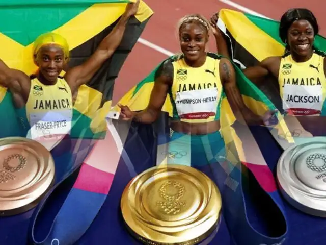 Tokio 2020: Jamaica hace historia con récord olímpico en atletismo