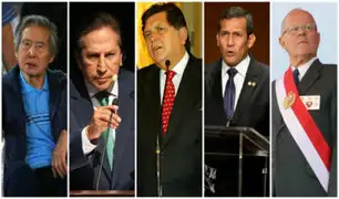 Expresidentes del Perú: tenemos seis exmandatarios investigados por diversos casos de corrupción