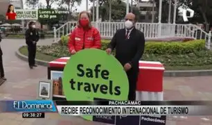 ¡Destino seguro! Pachacámac recibe reconocimiento internacional Safe Travels