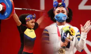 Tokio 2020: Ecuatoriana Neisi Dajomes gana el oro en halterofilia