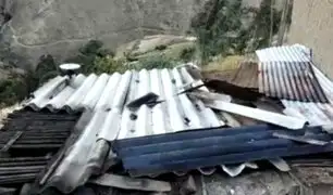Fuertes vientos arrancaron techos de varias viviendas en la región Áncash