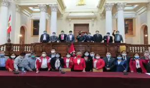 Bancada de Perú Libre presidirá siete comisiones del Congreso de la República