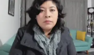 Betsy Chávez sobre los chats de Perú Libre: "Así me digan que renuncie, no voy a renunciar"