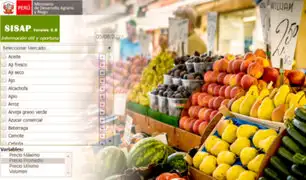 “SISAP”: aprenda a usar este sistema y conozca precios actuales de los alimentos en el país