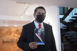 Manuel Merino presentó su libro "El verdadero golpe"