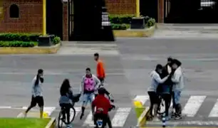 Callao: videocámara de seguridad registra asalto a ciclista a luz del día