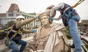 MML culminó labores de restauración del conjunto escultórico del Paseo Colón