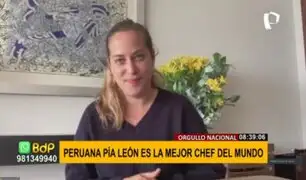 Pía León, la mejor chef del mundo: “No trabajo día a día para buscar el reconocimiento”
