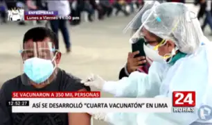 Así se desarrolló la cuarta Vacunatón en Lima y Callao
