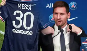 Lionel Messi en su presentación oficial en PSG: “Ahora mi felicidad es enorme”