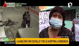 Chosica: asaltan a mujer con cuchillo y no aceptan la denuncia en comisaría