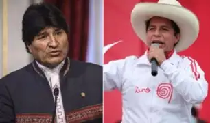 Evo Morales se reunió con presidente Pedro Castillo el miércoles 11 de agosto