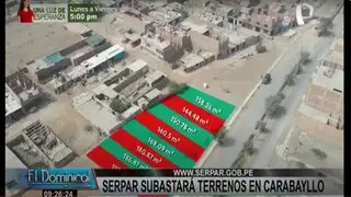 SERPAR subastará terrenos en Carabayllo