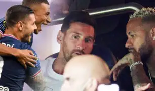 PSG venció 4-2 a Estrasburgo con Messi y Neymar en la tribuna