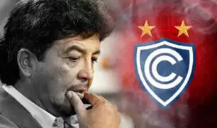 Club Cienciano anunció la salida del DT  Víctor Rivera