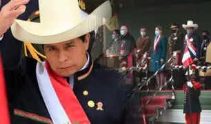 Castillo: "El pueblo peruano estará siempre del lado de las Fuerzas Armadas"