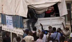 Haití: saquean camiones que transportaban ayuda para víctimas de terremoto