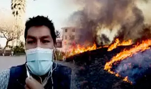 Cusco: se han reportado 116 incendios forestales en lo que va del año