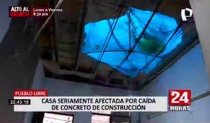 Pueblo Libre: familia acusa a inmobiliaria de severos daños en su vivienda