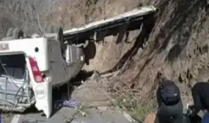Apurímac: bus de minera Las Bambas que se volcó en Cotabambas contaba con SOAT
