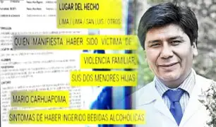 Ebriedad y violencia familiar, los antecedentes de Mario Carhuapoma, Presidente de Essalud