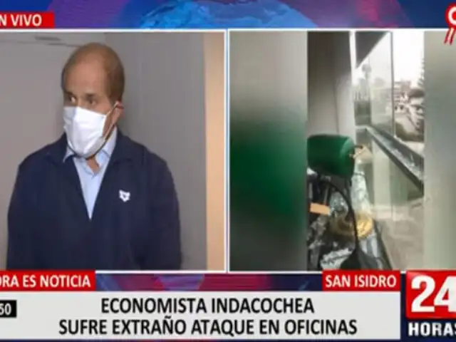 San Isidro: economista Alejandro Indacochea denuncia extraño ataque en su vivienda