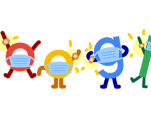 "Vacúnate, usa tapabocas y salva vidas”: Google se suma a vacunación con nuevo doodle