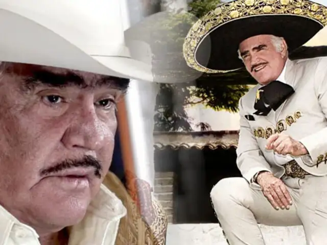 Cantante Vicente Fernández es hospitalizado tras  sufrir caída