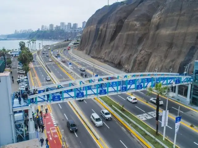 Barranco: primer puente peatonal inclusivo beneficiará a cerca de 140 mil personas