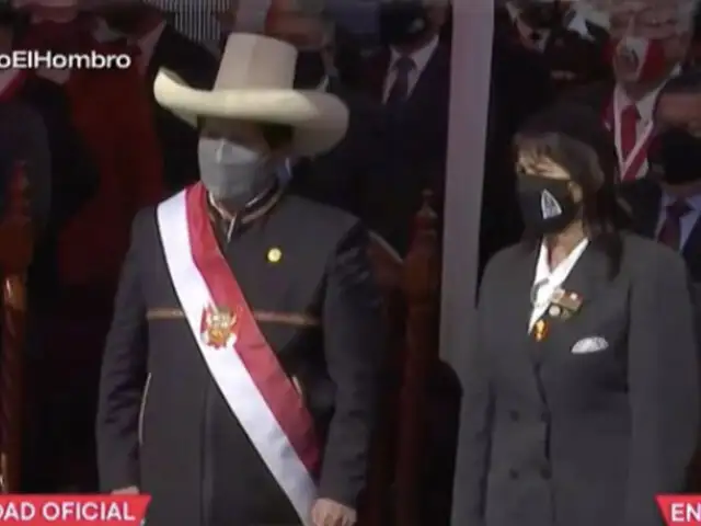Presidente Castillo participa en ceremonia por el  92° aniversario de la reincorporación de Tacna