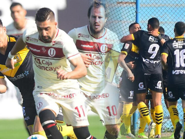 Cantolao empata 2-2 con Universitario en la Fase 2 de la Liga 1