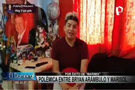 Huacho: cantante Bryan Arambulo le responde a Marisol 'la faraona de la cumbia'